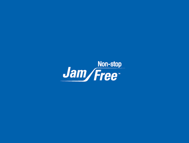 What is Non-Stop Jam Free Technology?